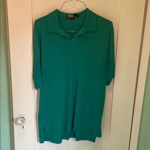 Polo by Ralph Lauren Men's Teal Polo Shirt